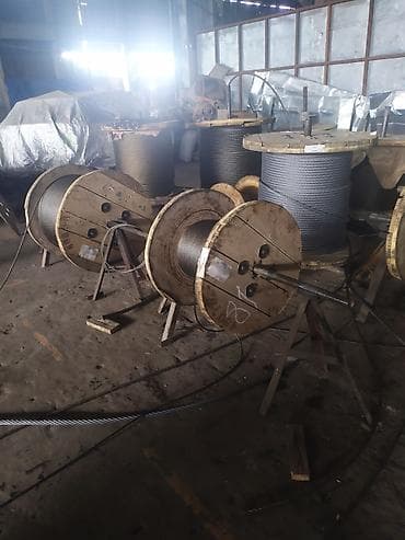 Канат стальной 25,5 мм ГОСТ 7668-80 / Трос для кранов и лебедок — 2