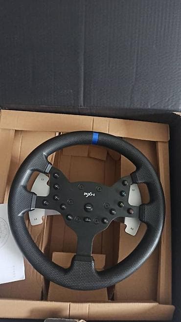 xbox 1: СРОЧНО!!! Игровой руль PXN V99 — комплект для симрейсинга с базой — 1