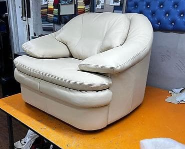 обивка мебели на дому: Перетяжка и реставрация мягкой мебели из кожи и экокожи - Полная — 3