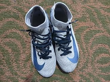 турник брусья пресс 3 в 1: Футбольные бутсы Nike Mercurial с носком-манжетой, 35-размер — 4