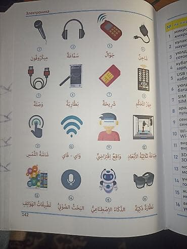 Учебники: Арабско–кыргызско–русский визуальный словарь. - Формат: печатная — 7