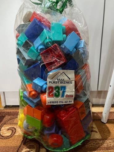 лего дом: Большой набор пластикового конструктора MAK PLAST BIZNES. - В — 1