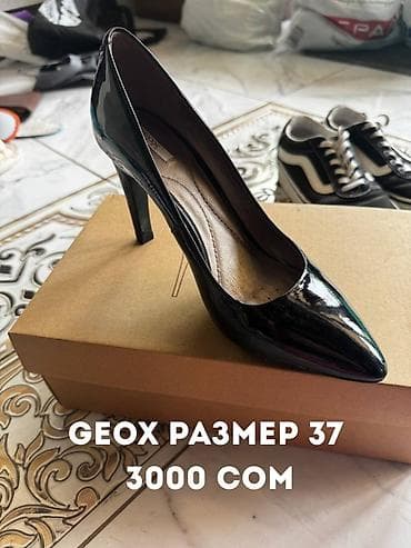 michael: Туфли, 37, Geox, Б/у, цвет - Черный, Самовывоз — 7