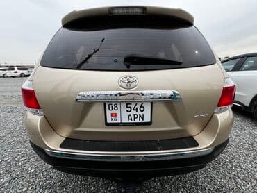 авто с последующим выкупом бишкек фит: Toyota Highlander: 2012 г., 3.5 л, Автомат, Бензиновая, Внедорожник — 8