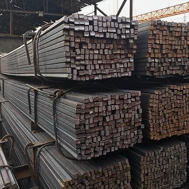 продаю кругляк: Квадратный металлический прут, Сталь, Сечение: 6x6 мм, Оцинкованный, Гибка — 2