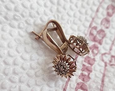 Серьги, Проба 375, Женские, Новый