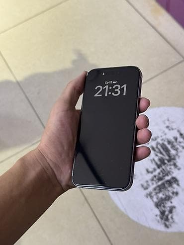 dark project: IPhone 14 Pro, Б/у, 512 ГБ, Deep Purple, Защитное стекло, Чехол, 79 % — 7