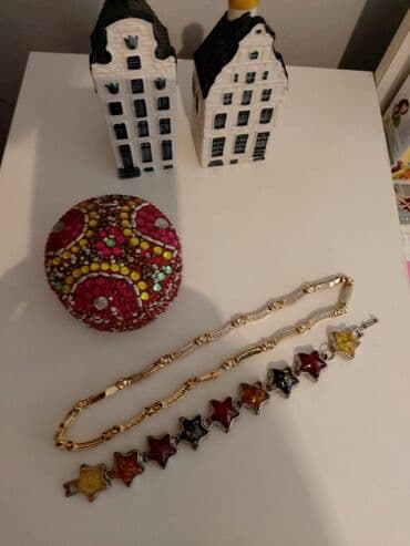 свадебные платья для покрытых: Бижутерия Колье, браслет — 1