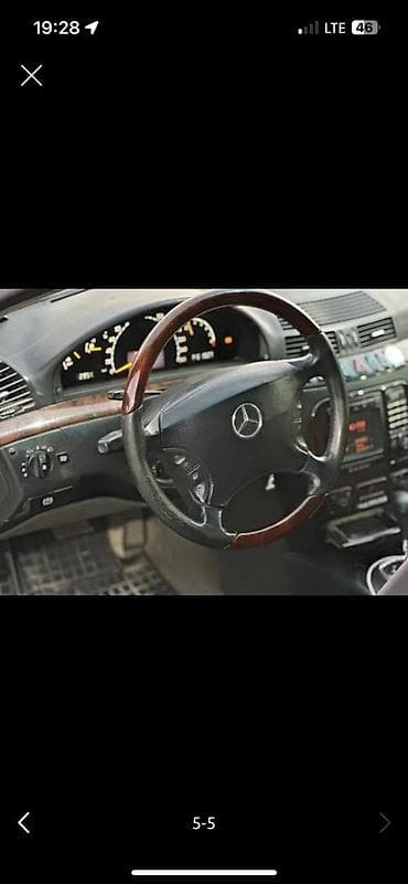 авто с российскими номерами в кыргызстане: Mercedes-Benz S-Class: 1999 г., 3.2 л, Автомат, Бензин, Седан — 7