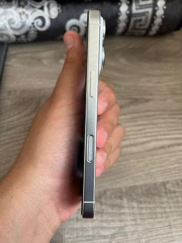 pixel pro: IPhone 16 Pro, Б/у, 128 ГБ, White Titanium, Защитное стекло, 92 % — 9