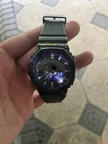 Спортивные часы часы, Casio (G-Shock), Таймер и секундомер, Водонепроницаемые, Унисекс, Б/у