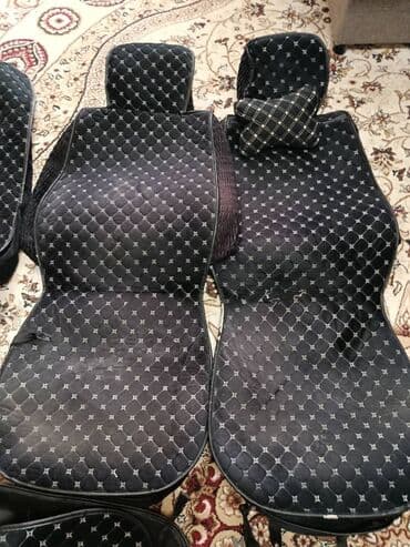 обмен нексия 1: Чехлы Велюровые, цвет - Черный, Toyota, Б/у, Самовывоз — 4