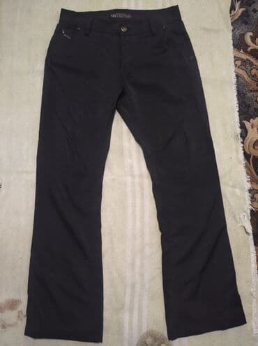 Брюки: Мужские брюки, XS, 2XS, Zara, Б/у, цвет - Черный, Самовывоз — 5