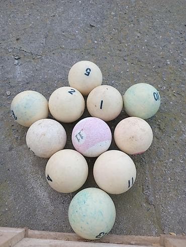 super 73: 🎱 Бильярдные шары — 11 шт. Продам бильярдные шары в хорошем — 6