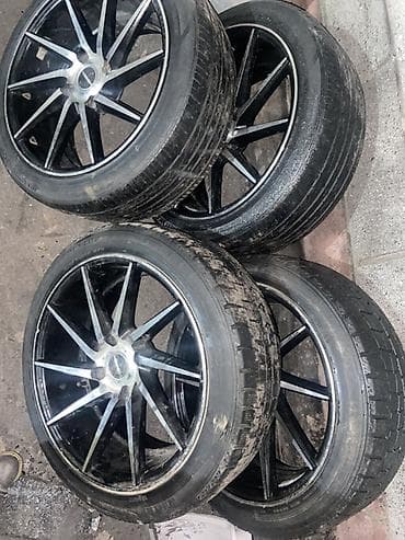 r17 диск: Колеса в сборе R 17, Б/у, Комплект, Литые, отверстий - 4 — 1