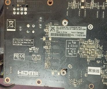 мини ноудбук: Видеокарта для ПК, Б/у, AMD, Radeon RX, 4 ГБ — 2