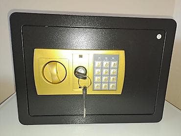 max safe: Сейф размер 253525 вес 5 кг. замок ключ и код — 1