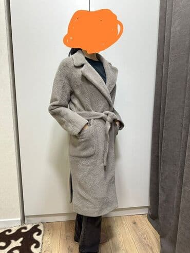 шерстяные кофты женские больших размеров: 1. Женское пальто лама, светло-серый меланж. Цена: 5000 с. Купила за — 2