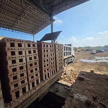 Пустотелый, дырчатый, Жженый кирпич, Одинарный, 250×120×65