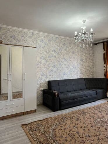 долгосрочная аренда квартира бишкек ош базар: 3 комнаты, Собственник, Без подселения, С мебелью полностью — 1