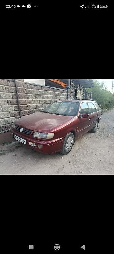 Volkswagen Passat Variant: 1994 г., Механика, Универсал — 1