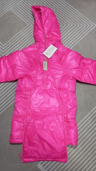 Жаш балдардын бут кийими: Абсолютно новая куртка цвет розовый ярко розовый, размер xl,с — 4