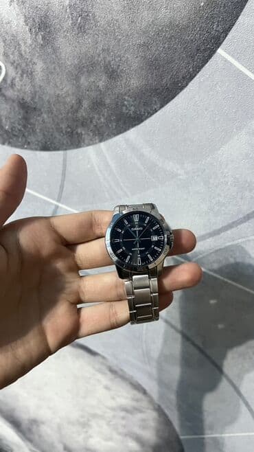 Кошельки, портмоне: Классические наручные часы Casio на металлическом браслете (💯original) — 3