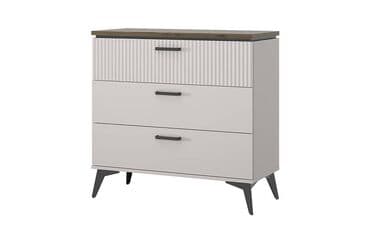 купить тумбу прикроватную: Артикул: 00063386 Винати Комод 3S, Персидский жемчуг/амарок, Анрэкс — 1