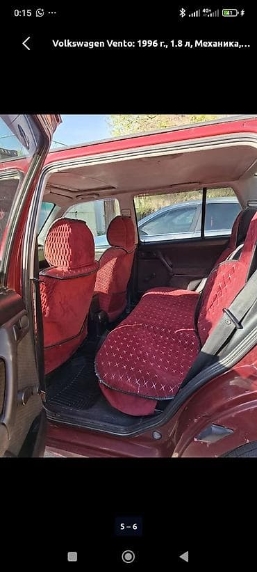 Volkswagen: Volkswagen Vento: 1995 г., 1.8 л, Газ, Седан — 6