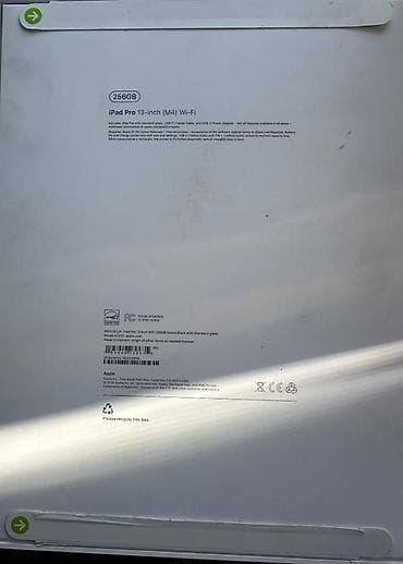плоншеть: Планшет, Apple, память 256 ГБ, 13" - 14", Wi-Fi, Новый, Классический цвет - Черный — 3