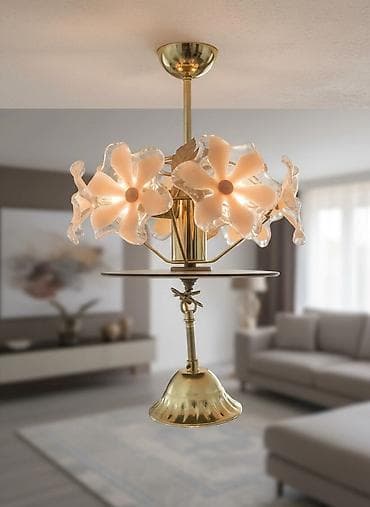 Дом и сад: Подвесная люстра в классическом стиле с декоративными — 7