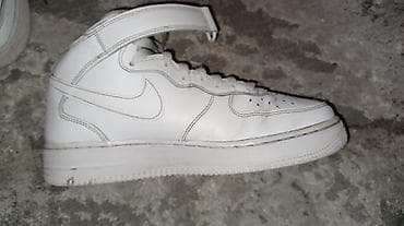 плаш: Мужские кроссовки, 41, Nike, Б/у, цвет - Белый, Самовывоз — 3