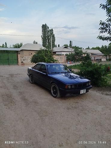прямоток бмв: BMW 5 series: 1991 г., 2.5 л, Механика, Бензин, Седан — 8