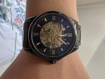 skyline часы: Часы наручные механические с автоподзаводом, скелетон - Механизм — 2