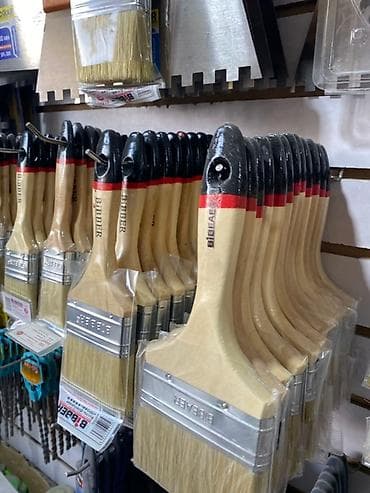 кисть: Плоские малярные кисти BIBER - Назначение: окраска стен, потолков — 1