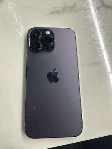iphone 16 max: IPhone 14 Pro Max, Б/у, 256 ГБ, Deep Purple, Защитное стекло, 100 % — 1