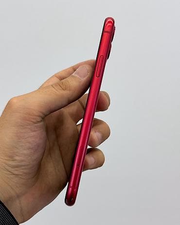 IPhone 11, Б/у, 128 ГБ, Красный, Защитное стекло, Чехол, В рассрочку, 75 % — 6