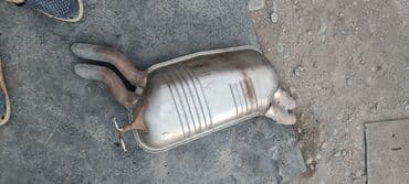 в рассрочку скутер: Глушитель Mercedes-Benz 2000 г., Б/у, Оригинал — 4