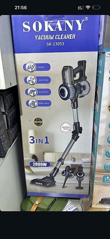 roboclean 114f: Беспроводной пылесос SOKANY SK-13053, 3-в-1. Ключевые особенности: - — 1