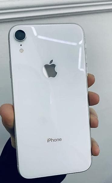 IPhone Xr, Б/у, 64 ГБ, Белый, Защитное стекло, Чехол, 100 % at lalafo.kg IPhone Xr, Б/у, 64 ГБ, Белый, Защитное стекло, Чехол, 100 %