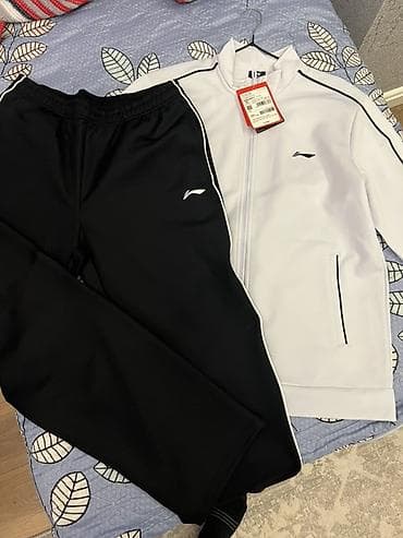 cactus jack: Мужской спортивный костюм, XL, Lining, Новый, цвет - Белый, Самовывоз — 2