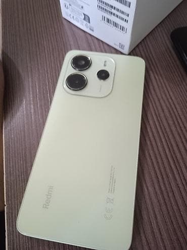 чаян фото: Redmi, Redmi Note 14, Б/у, 128 ГБ, цвет - Зеленый — 1