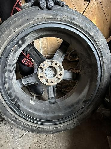 диски на ланос бу: Колеса в сборе 225 / 45 / R 17, Лето, Б/у, Пара, Легковые, Литые, отверстий - 5 — 2