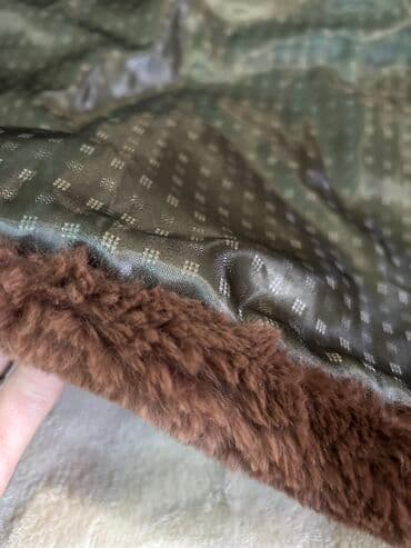 шуба кроликовая: Шуба, Короткая модель, Индия, С капюшоном, M — 7