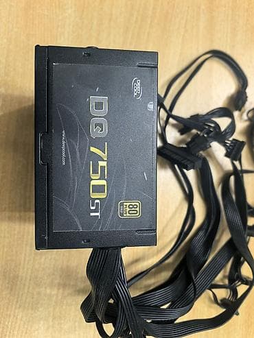 Азыктандыруу блогу, Колдонулган, DeepCool, 750 Вт, Gold, 750 Вт
