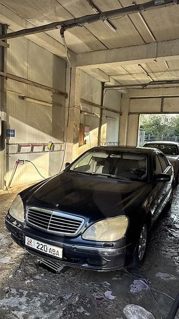 v class: Mercedes-Benz S-Class: 2000 г., 5 л, Автомат, Бензин, Седан — 1