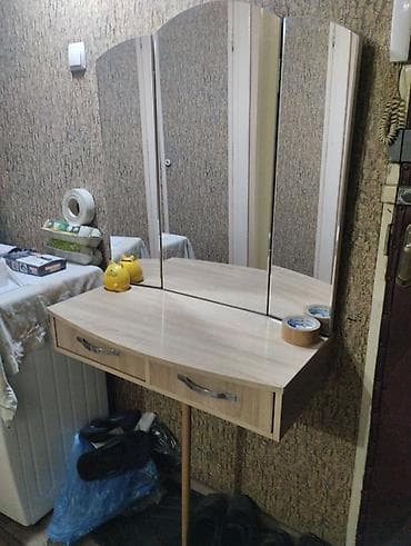 standing mirror: Туалетный столик, С зеркалом, ЛДСП — 2
