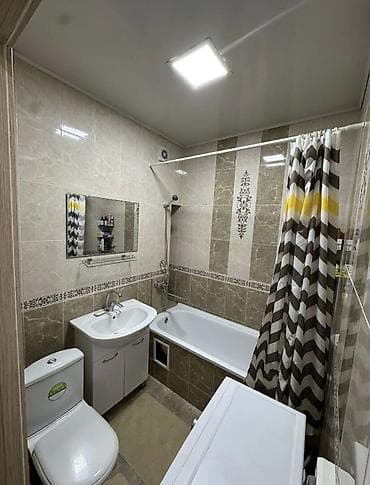 bay tash: 1 комната, 48 м², 106 серия улучшенная, 1 этаж, Косметический ремонт — 6