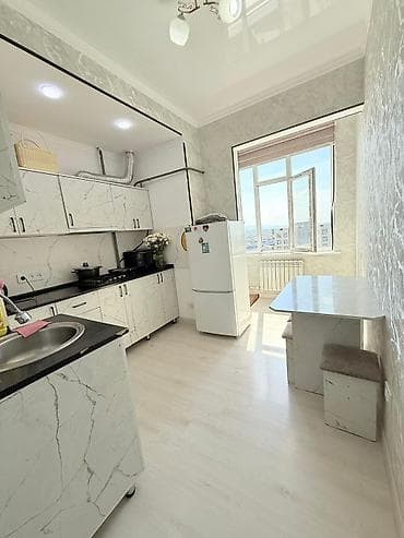 green park ихлас: 1 комната, 42 м², Элитка, 13 этаж, Дизайнерский ремонт — 4