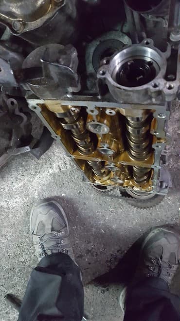 коленвал на фольксваген: Golf IV постель распредвалов двигатель 1.6 FSI — 2